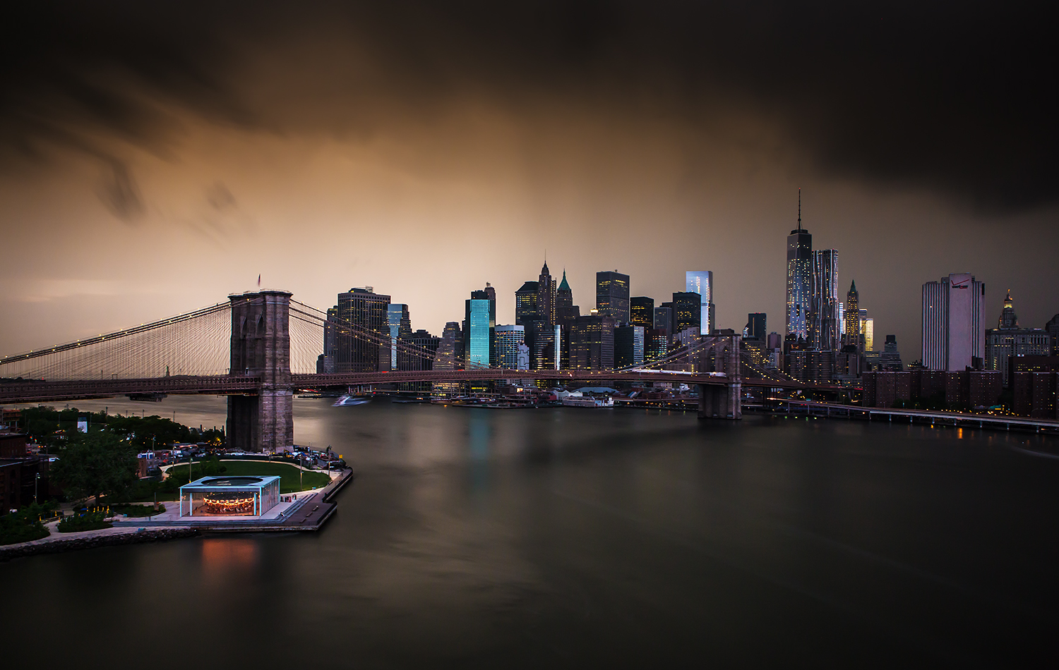 Rain in Manhattan